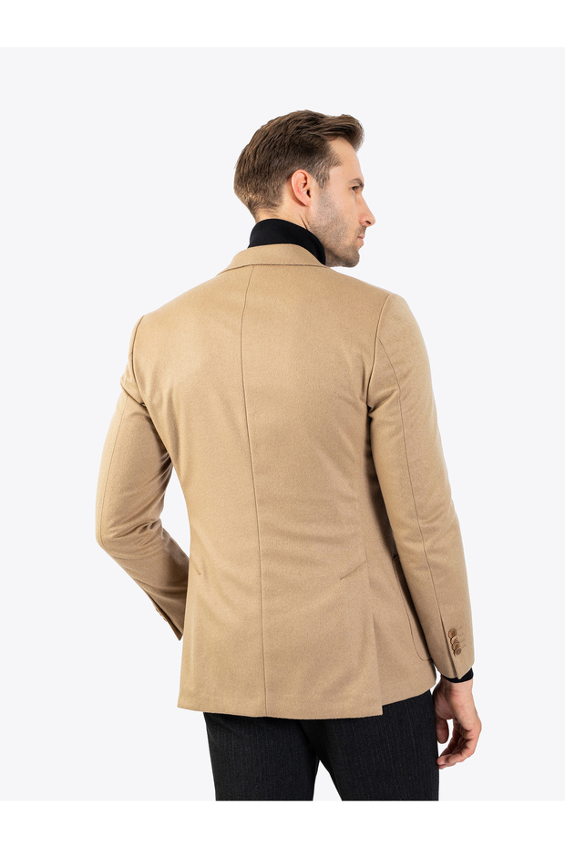 Erkek 6 Drop Ceket-camel - 4