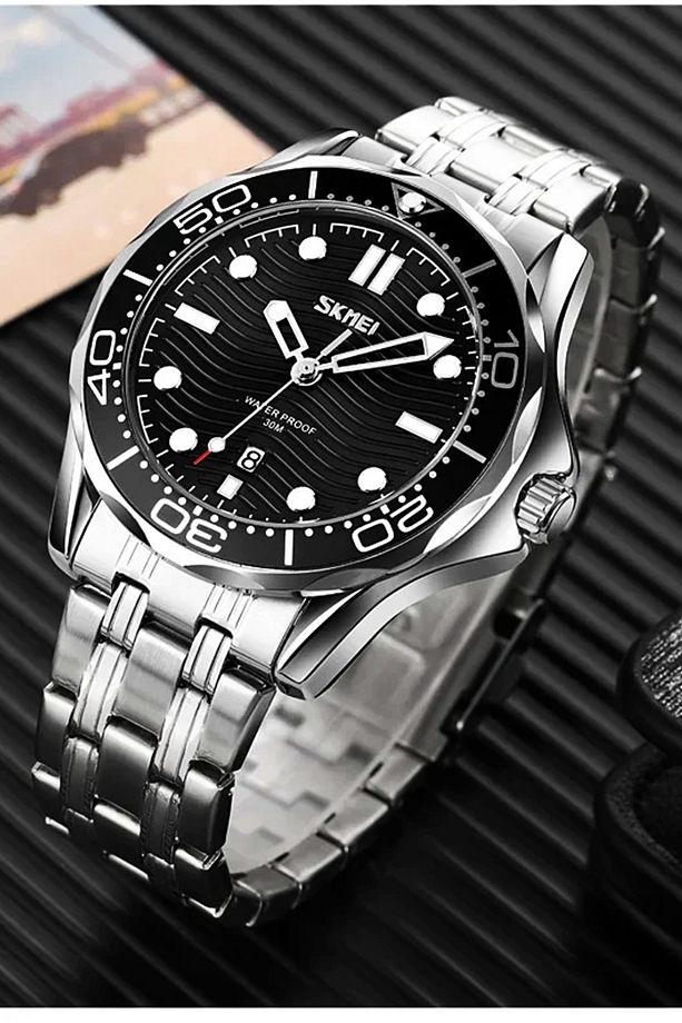9276 Fashion Doku Analog Erkek Kol Saati - 1
