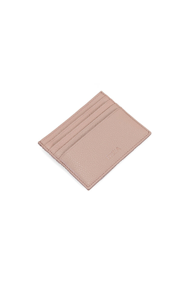 Vidal Bej Kadın Deri Kartlık - 1