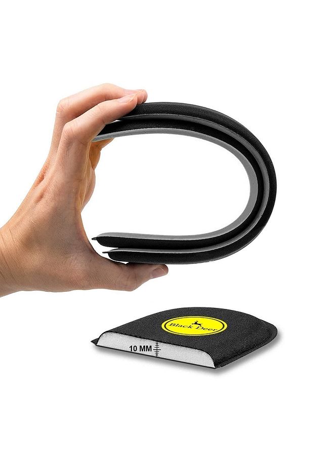 Q90 Memory Foam Spor Ayakkabı Iç Tabanlık,yumuşak Ortopedik Tabanı,rahat Tabanlık,erkek,kadın,siyah - 6