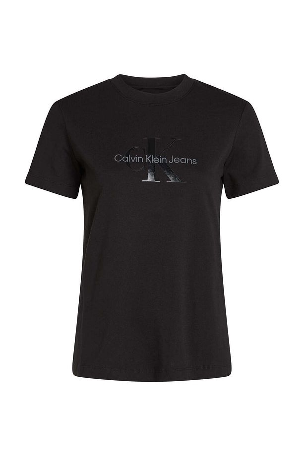 GLOSSY MONOLOGO REGULAR TEE - 3