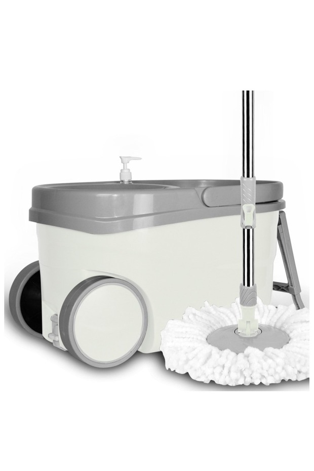 360 Degree Rotating Magic Spin Mop And Bucket Set - 4
