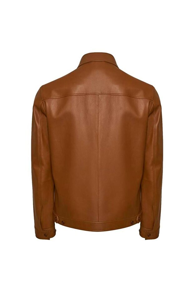 Thomas Men's Leather Coat - 2