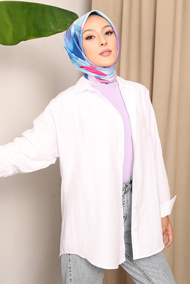 Біла сорочка Basic - 5