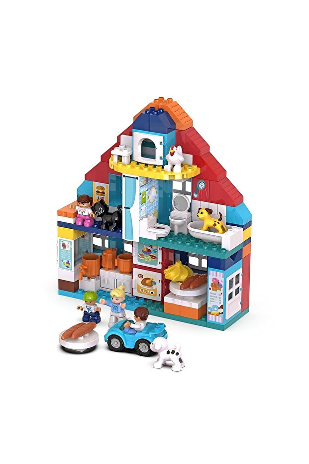 Şehir Evi Blok Seti 163 Parça - 1