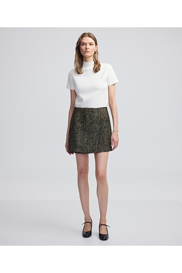 Tüvit mini etek - 5