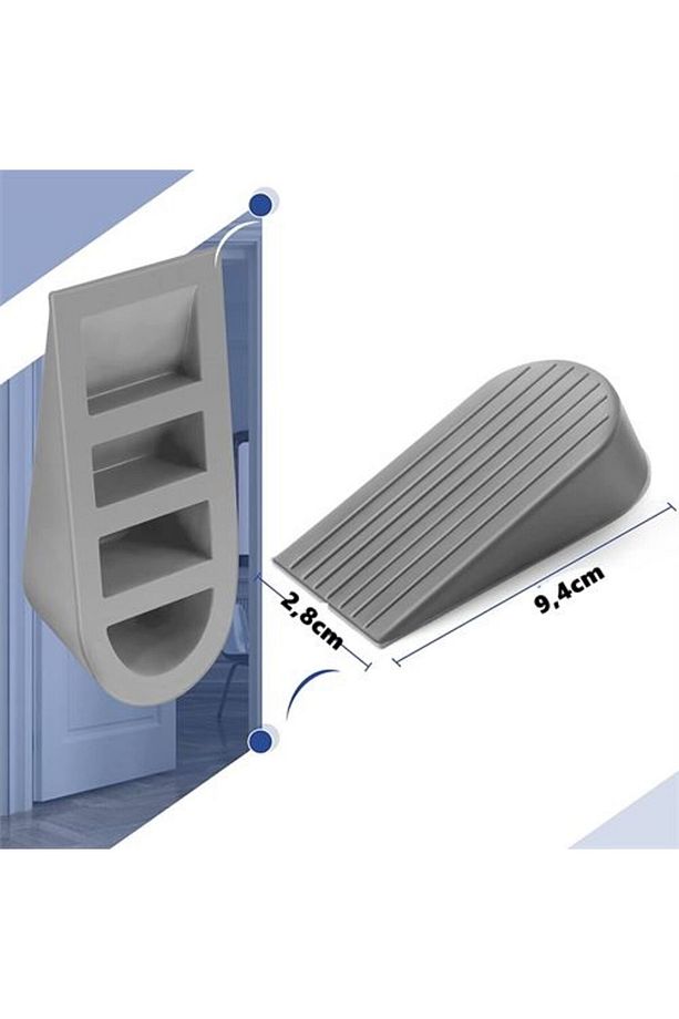 6 lı Set Kauçuk Kapı Stopperi Bloque Design - 3