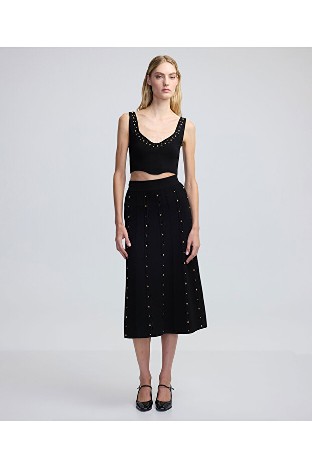 Metal baskılı triko - 2