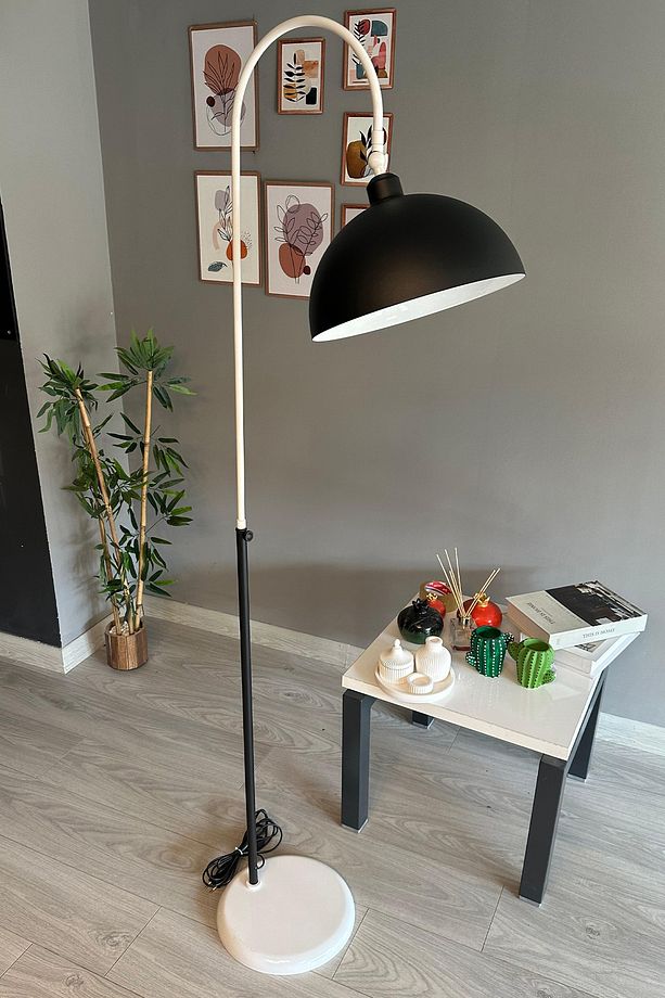 Legend Lambader Hareketli Başlık Modern Dekoratif Metal Oturma Odası Çalışma Odası Lambası - 6