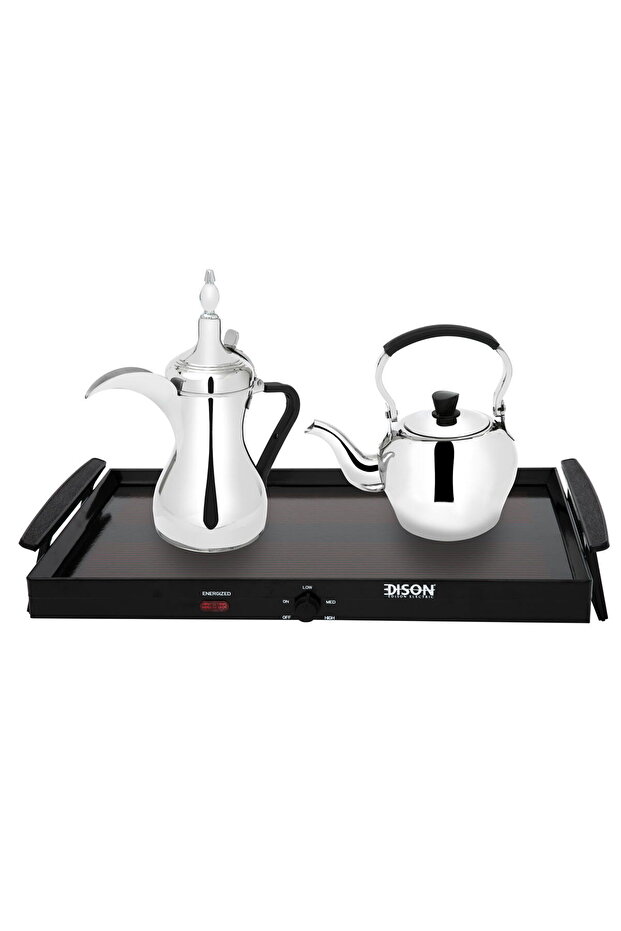 Multi-Purpose Grill And Heating Tray, Black, 600 Watts