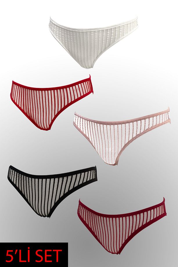 MİKRO ÇOK RENKLİ 5 Lİ KÜLOT SET - 1