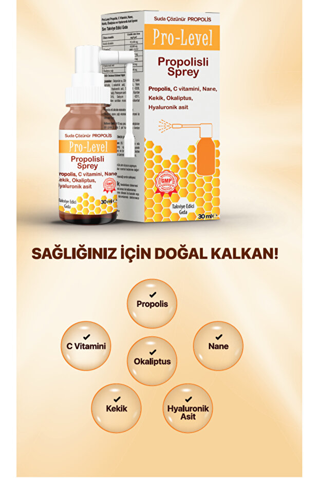 PROPOLİSLİ BOĞAZ SPREYİ 30 ML - 2