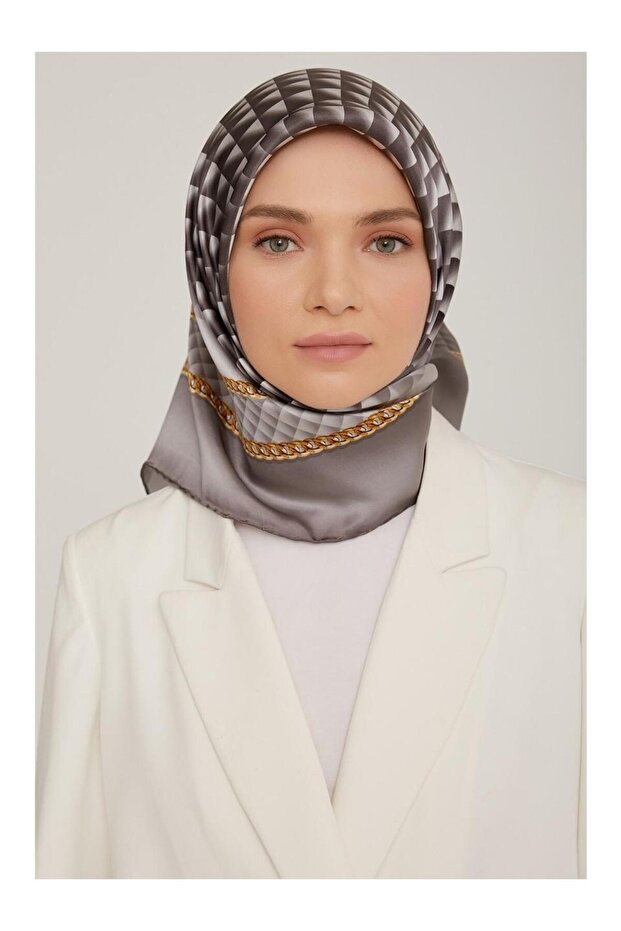 Nostalgia Series Sura Silk Scarf 8834-34Ns