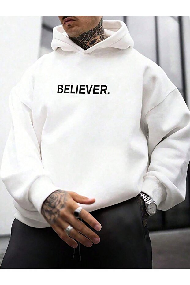 Baskılı swetsher eşofman alt üst Takımı - 2