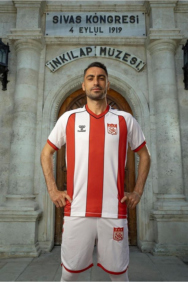 Sivasspor 2024-2025 Yetişkin Çubuklu Forma Tek Üst - 2