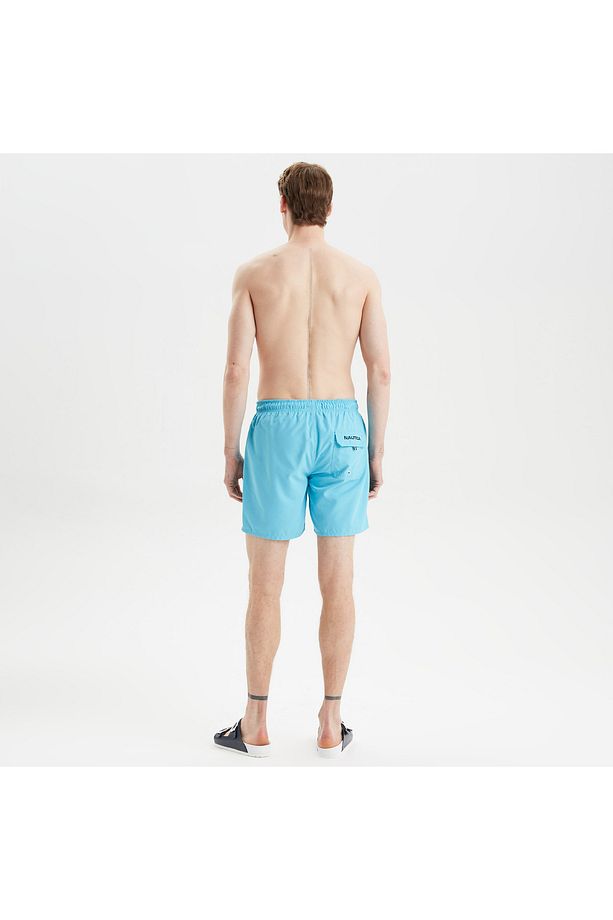 Erkek Mavi Regular Fit Deniz Şortu - 2