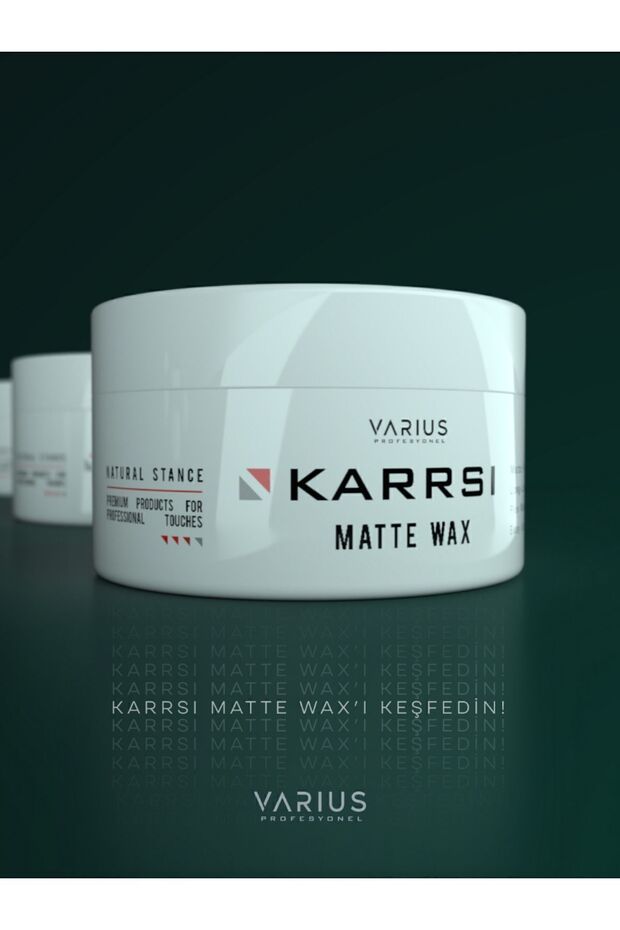 Saç Şekillendirici Mat Wax 100 ml Mat Ve Güçtü Tutuş Matte Stylıng - 6