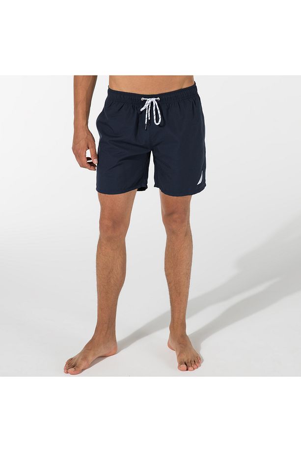 Erkek Lacivert Regular Fit Deniz Şortu - 2