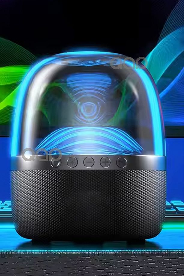 Studio 4 Bluetooth Hoparlör Ses Bombası Ses Kutusu Ambians Led Işıklı - 2