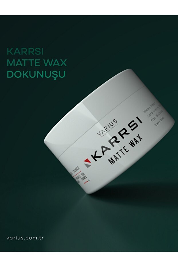 Saç Şekillendirici Mat Wax 100 ml Mat Ve Güçtü Tutuş Matte Stylıng - 7