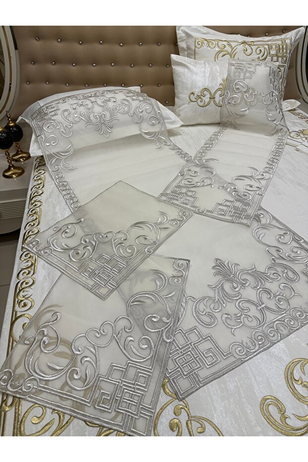 SÎM Sarma Maraş İşi Salon Set - 5