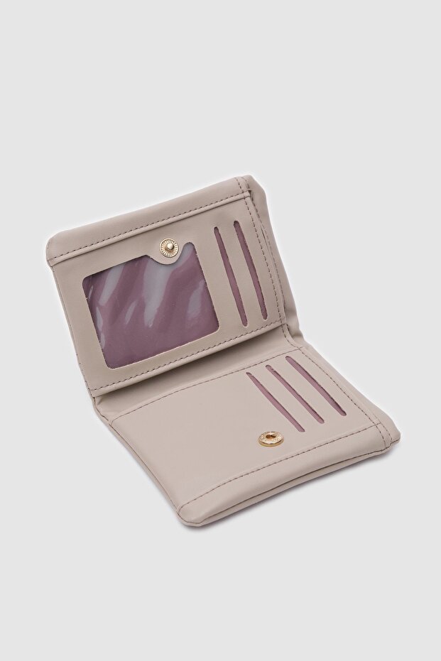 Krem Tulum Cüzdan - OL-2012 - 4