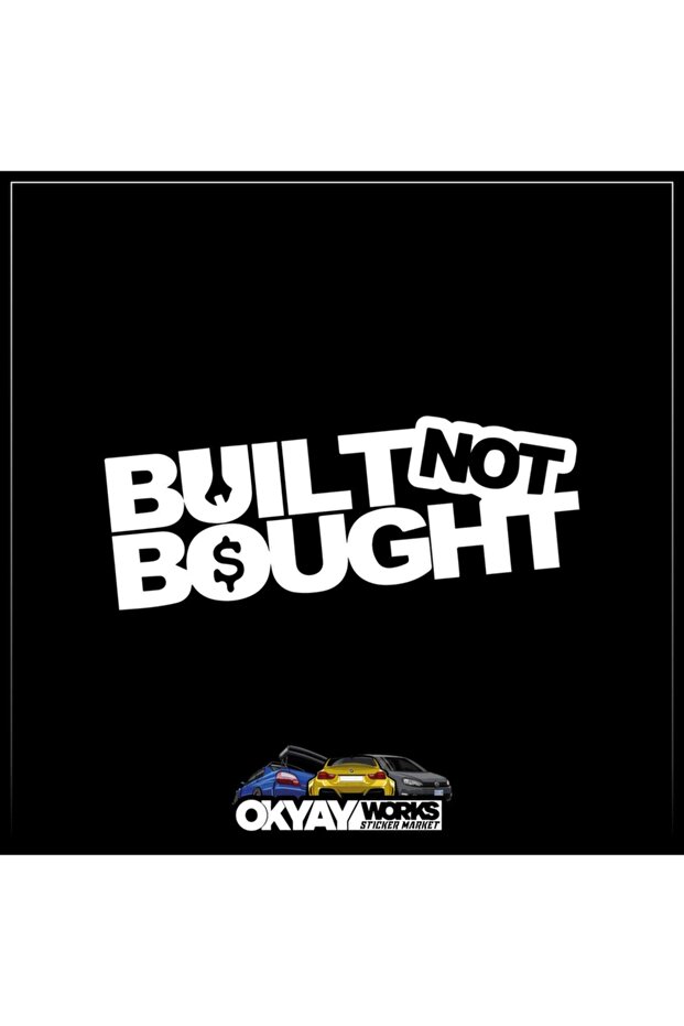 Built Note Sticker - White - 1