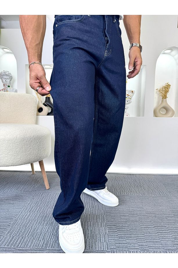 Koyu Mavi GG Regular Jean - 5