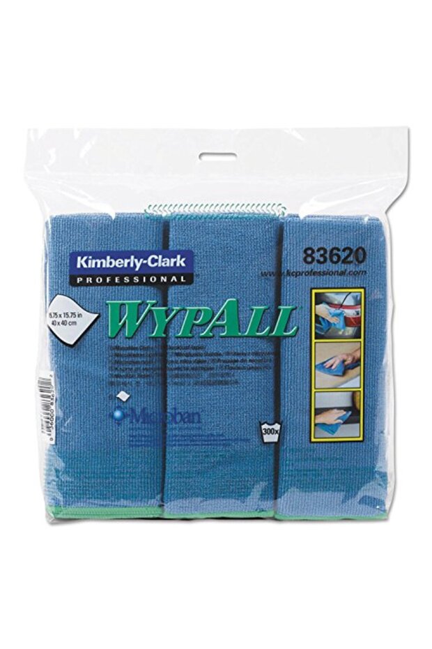 Microfiber Cloths - Blue 6-Pack, Durable & Absorbent, Professional-Grade