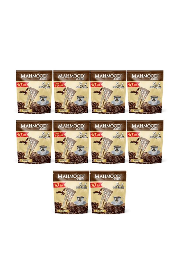 Coffee 3'ü 1 Arada Sütlü Köpüklü Kahve 18 gr x 10 Adet x 10'lu Paket - 1