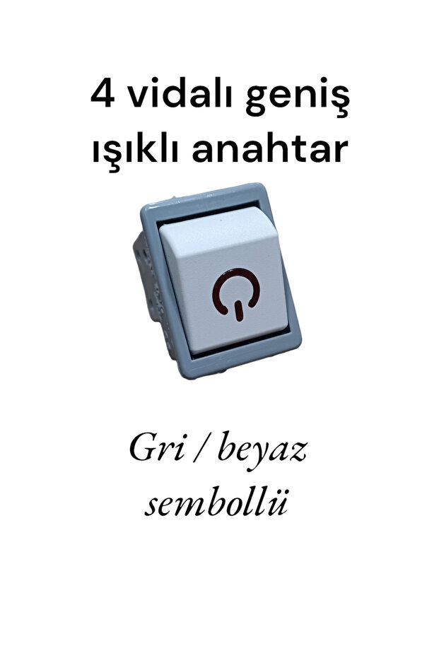 4 VİDALI ANAHTAR