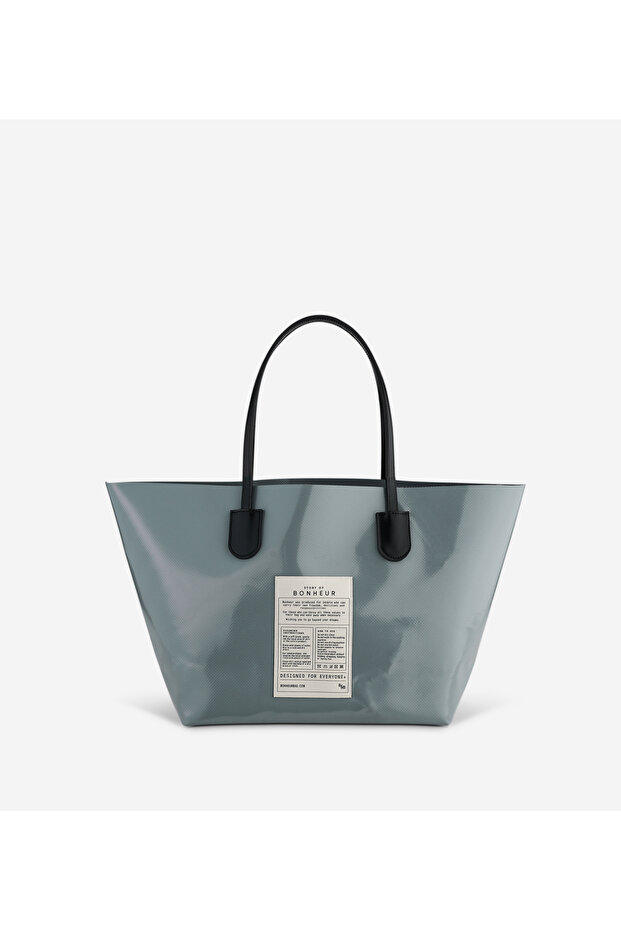 PolyPop Cool Gray Tote Bag - 4