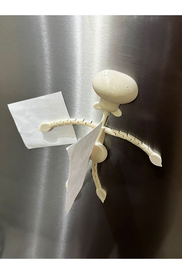 Sünger Bob Squidward Dokunaç 3D Magnet - 3