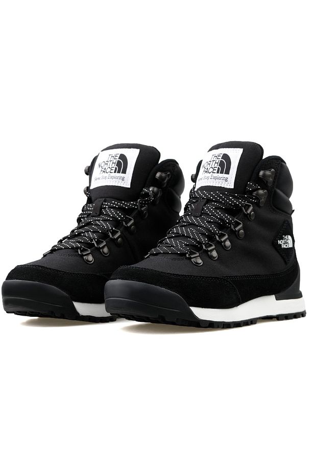 W Back To Berkeley Iv Textile Wp Kadın Trekking Bot Ve Ayakkabısı NF0A8179KY41 Siyah - 3