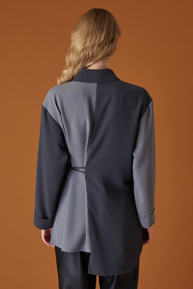 Çift Renkli Gömlek - 3