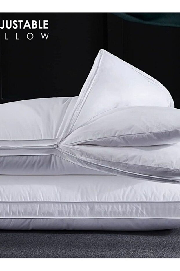 وسادة قابلة للتعديل | ارتفاع قابل للتعديل | أبيض - 1