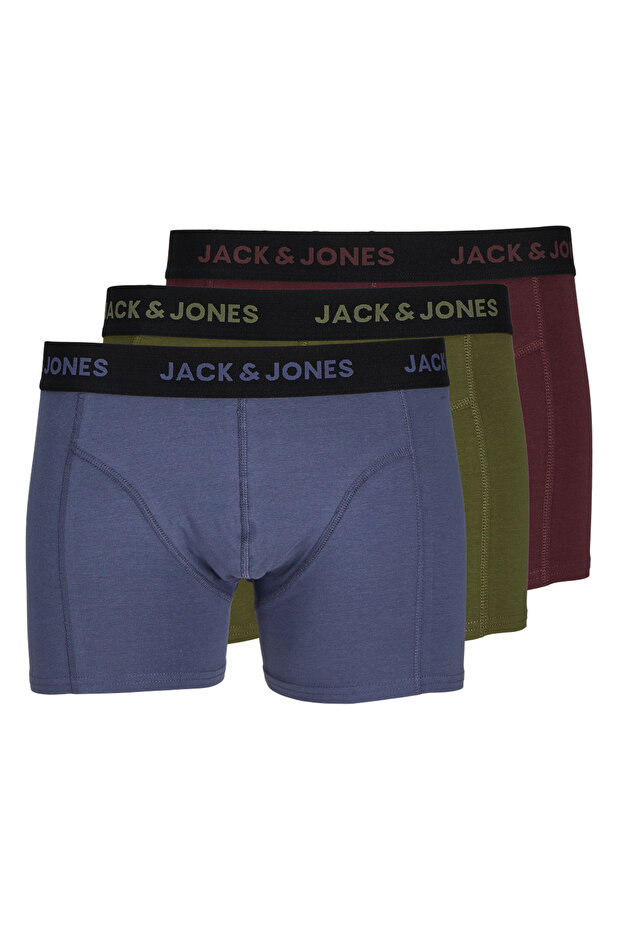 3 lü Boxer 12263880 JACJERRY SOLID Boxer 3 PACK - 1