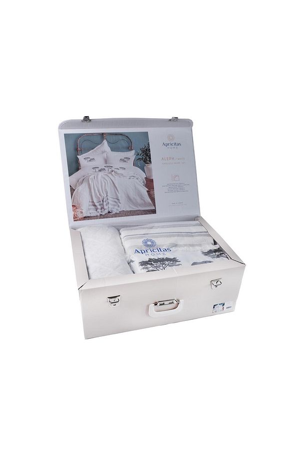 Çift Kişilik Tımeless Prıme Set Aleph Whıte - Yatak Ortusu - 4