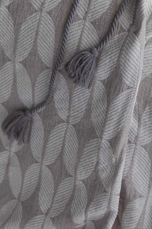 Çift Kişilik Tımeless Set Nakışlı Abeılle Gray - Yatak Ortusu - 3