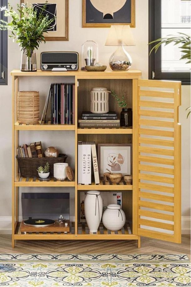 Bambu 3 Raflı Çok Amaçlı Düzenleyici Organizer DB-0005 - 3