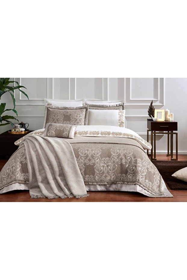 Çeyiz Seti Effect Bej ( 11 Parça) - 1