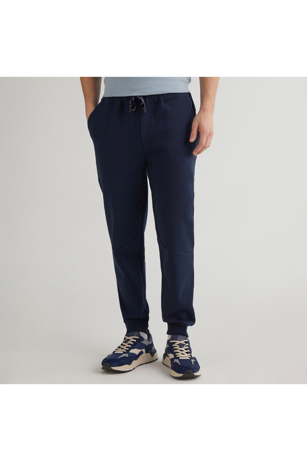 Erkek Lacivert Regular Fit Eşofman Altı - 3