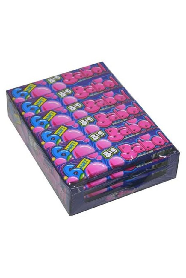 Sugar Bubble Gum Mixed Fruit Flavored 18 Pieces X 27 g