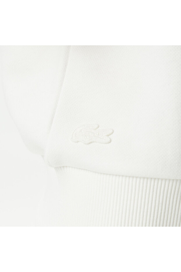 Kadın Beyaz Sweatshirt - 6