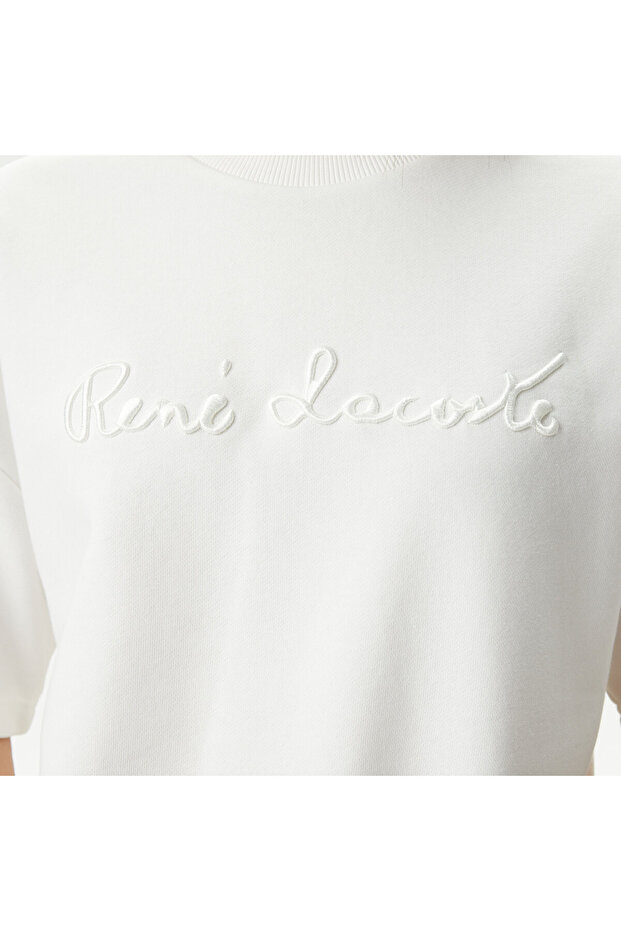 Kadın Beyaz Sweatshirt - 7