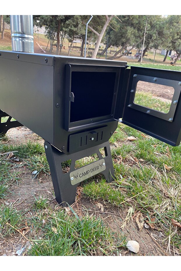 Kamp Piknik Çadır Sobası Çantalı - 4