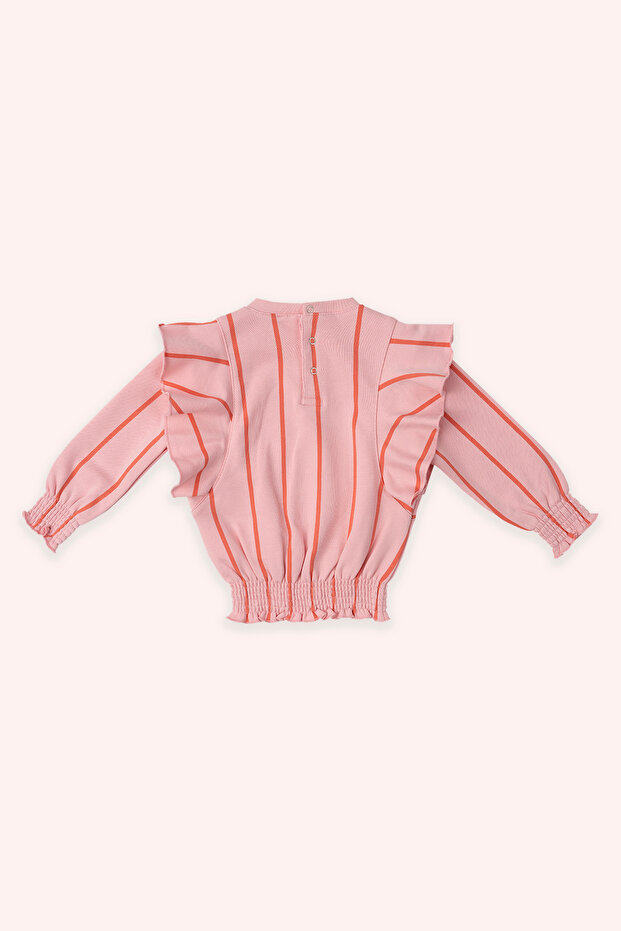 Kız Bebek Pembe Sweatshirt - 2