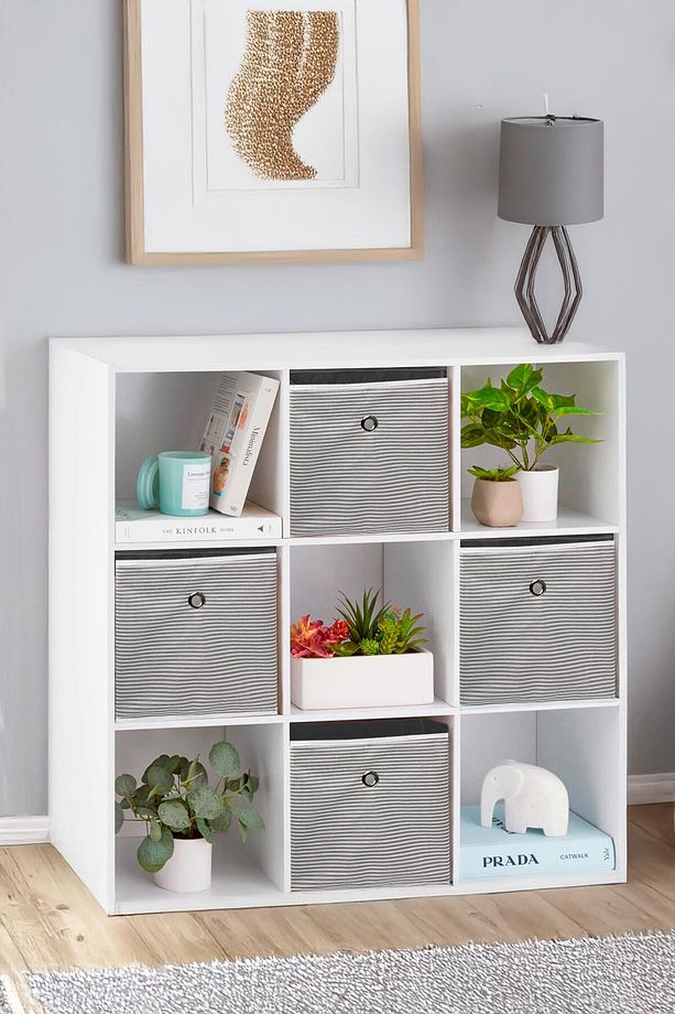 2 Adet Çok Amaçlı Raf Organizer Saklama Kutusu 30 X 30 X 3 - 3