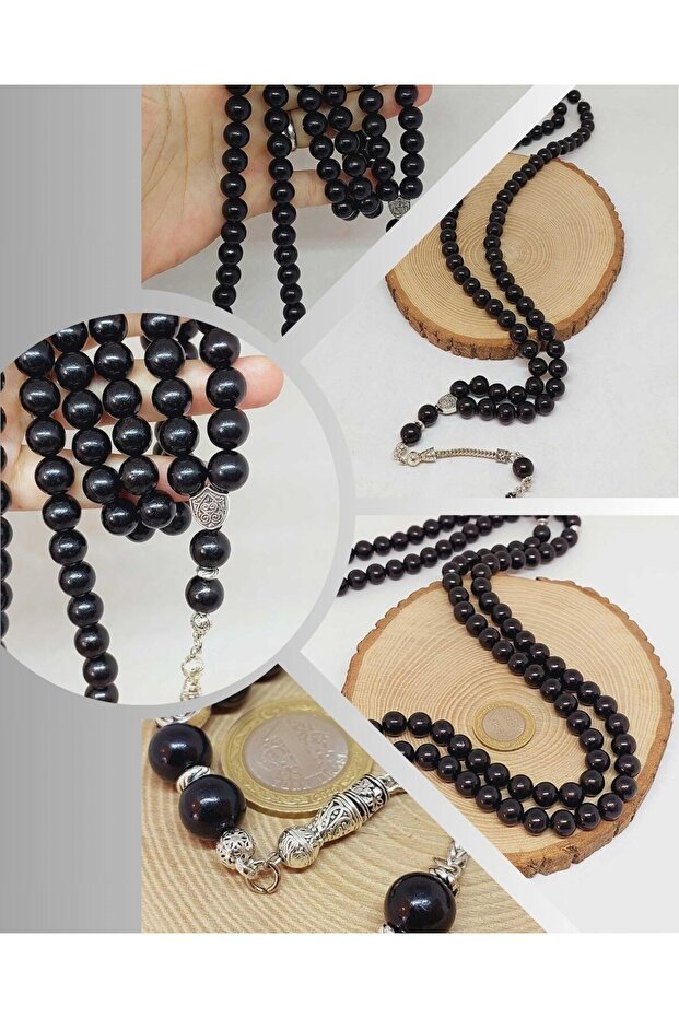 Ebony Wood 99 Prayer Beads 10mm (54648)