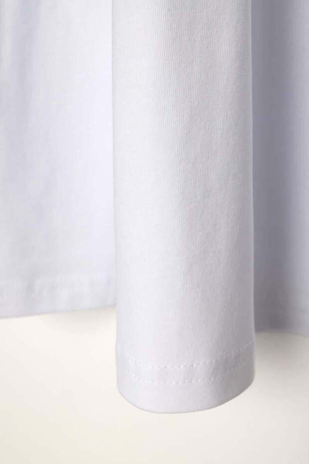 تونيك برباط من القطن الأبيض - 6